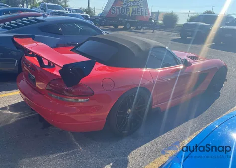 2003 Dodge Viper Srt-10 z USA, uszkodzony, nr VIN 1B3JR65Z63V501617